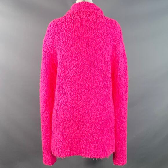 SIES MARJAN Size S Pink Acrylic Blend Knit Turtleneck Pullover - Picture 4 of 7
